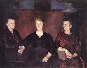 Charles Hawthorne Three Women of Provincetown oil
